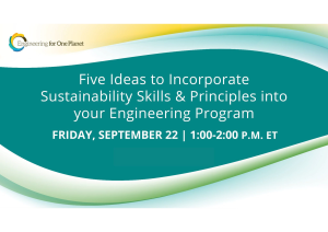 Engineering Faculty Share Five Ideas on How to Incorporate EOP Framework into Curricula