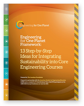 EOP Framework: 13 Step-by-Step Ideas for Integrating Sustainability into Core Engineering Courses